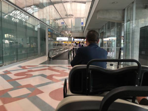 VIP meeting on arrival