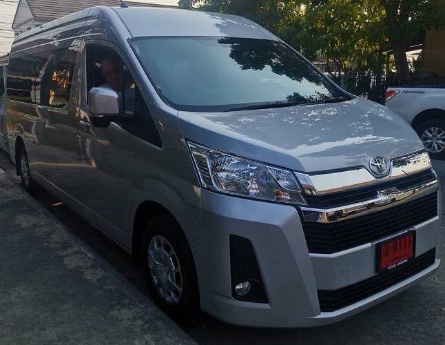 Rent minibus in Pattaya with driver