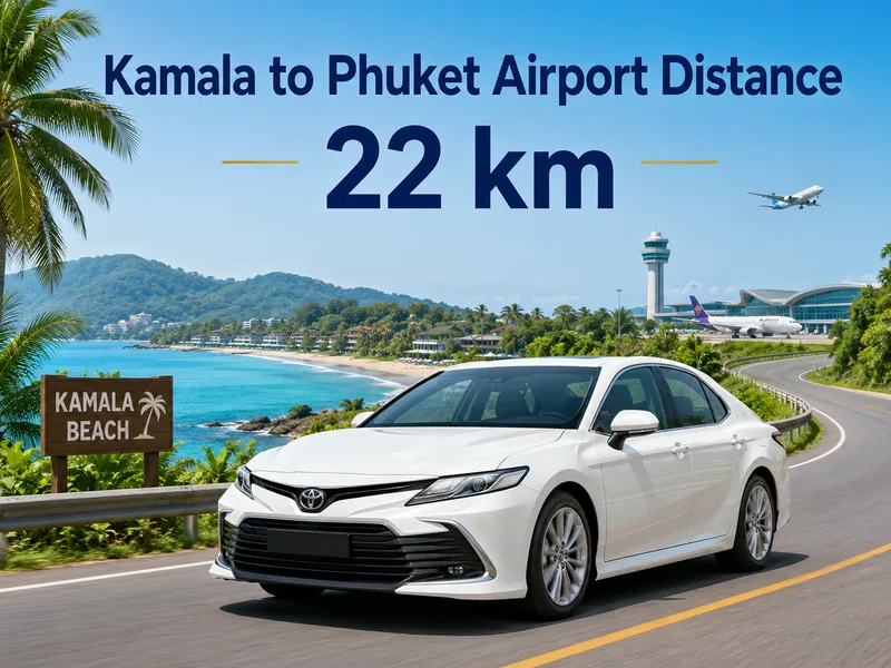 Taxi from Kamala to Phuket airport